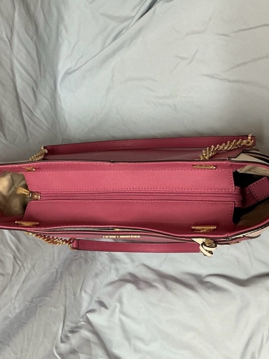 Michael Kors Hot Pink and Pale Pink Shoulder Bag - Picture 4 of 12
